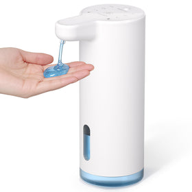 Seawah automatic soap dispenser front view showing touchless operation for easy handwashing