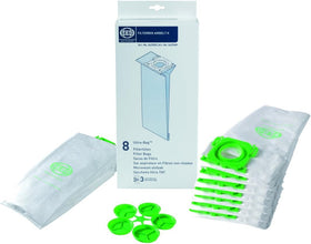 Sebo Airbelt K filter box front view improves filtration and suction.