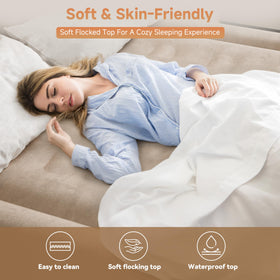 Sebor air mattress full storage pouch for easy transport