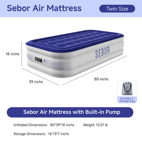 Sebor non-slip bottom design prevents tipping and reduces noise.
