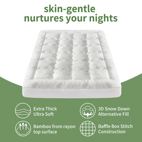 Secgo machine-washable topper stays soft after washing.