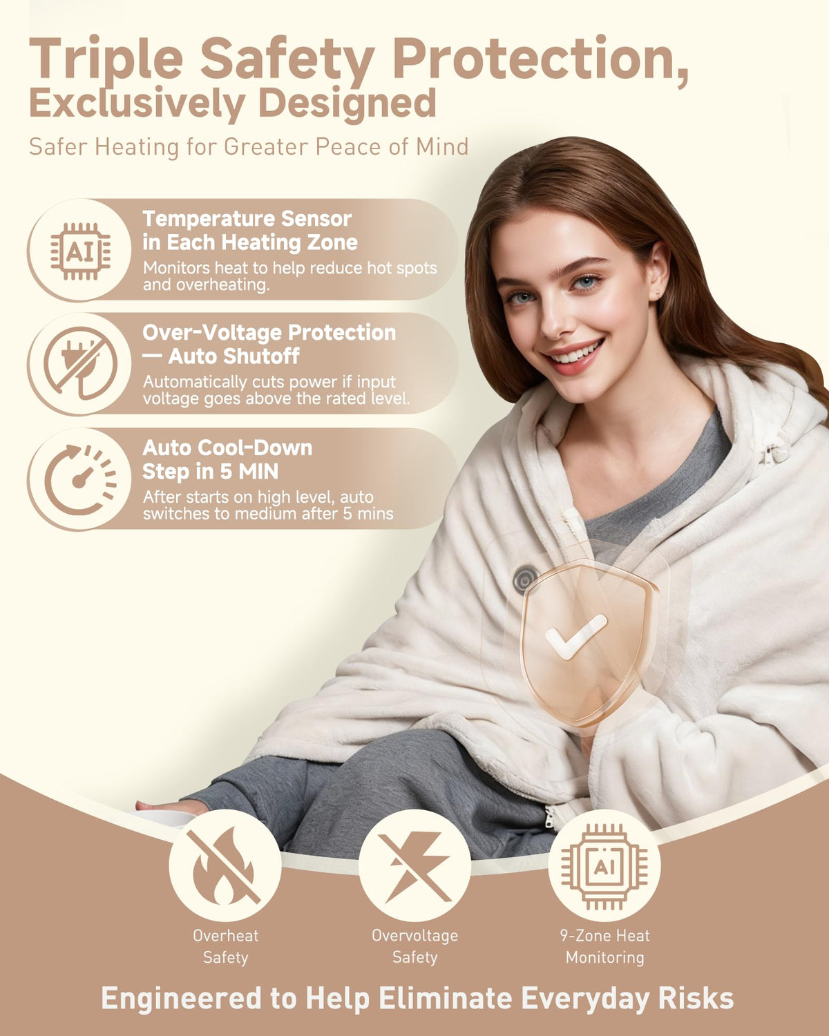 Secluded Valley soft double-sided flannel texture for cloud-soft comfort