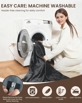 Secluded Valley washable, foldable flannel keeps warmth soft after every wash.