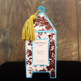 Seda France Japanese Quince candle ambience set for relaxing spaces with floral notes.