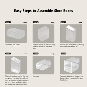 SEE SPRING clear-front design helps locate the right pair quickly