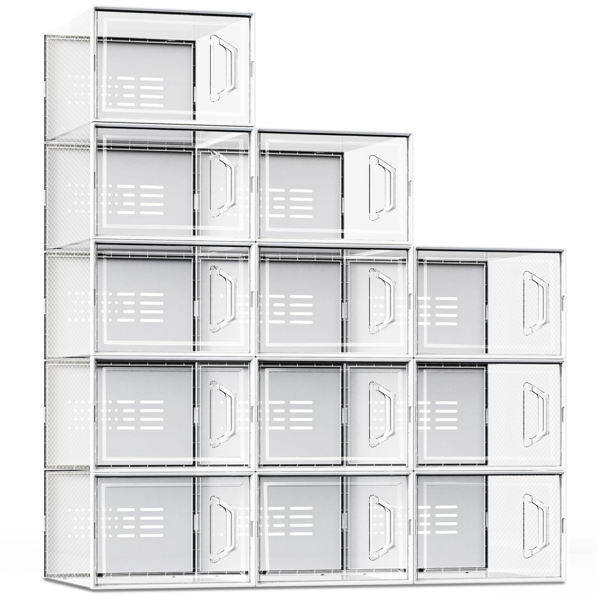 SEE SPRING X-Large shoe box with clear front door for quick visibility.