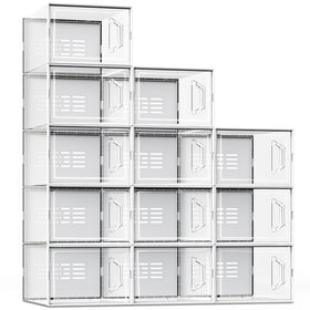 SEE SPRING X-Large shoe box with clear front door for quick visibility.