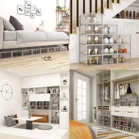 Ideal for under-bed storage and quick access