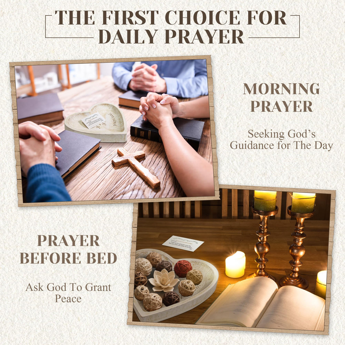 SeekElegant multi-use prayer bowl doubles as decor and small-item storage.
