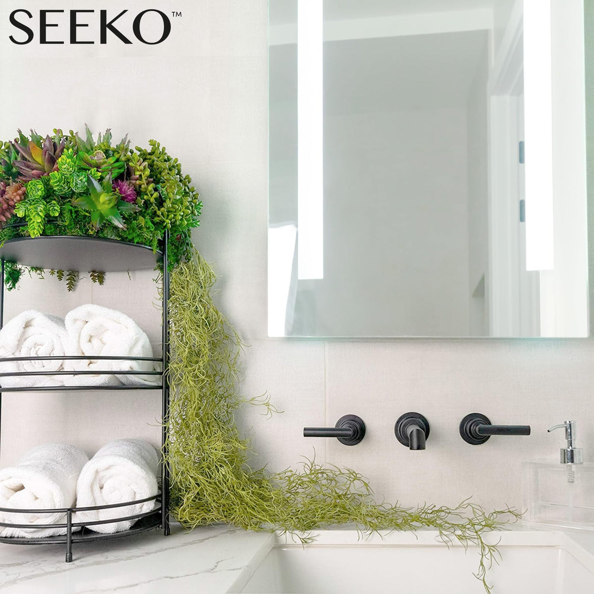 SEEKO Spanish moss 6-pack gift box ready for plant lovers and decorators.
