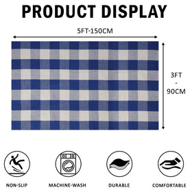 SEEKSEE foldable outdoor rug stores compactly when seasonal decor changes.