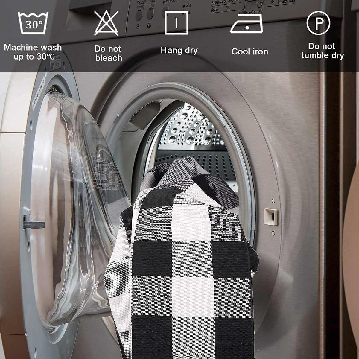 SEEKSEE versatile rug for front door to kitchen decor.