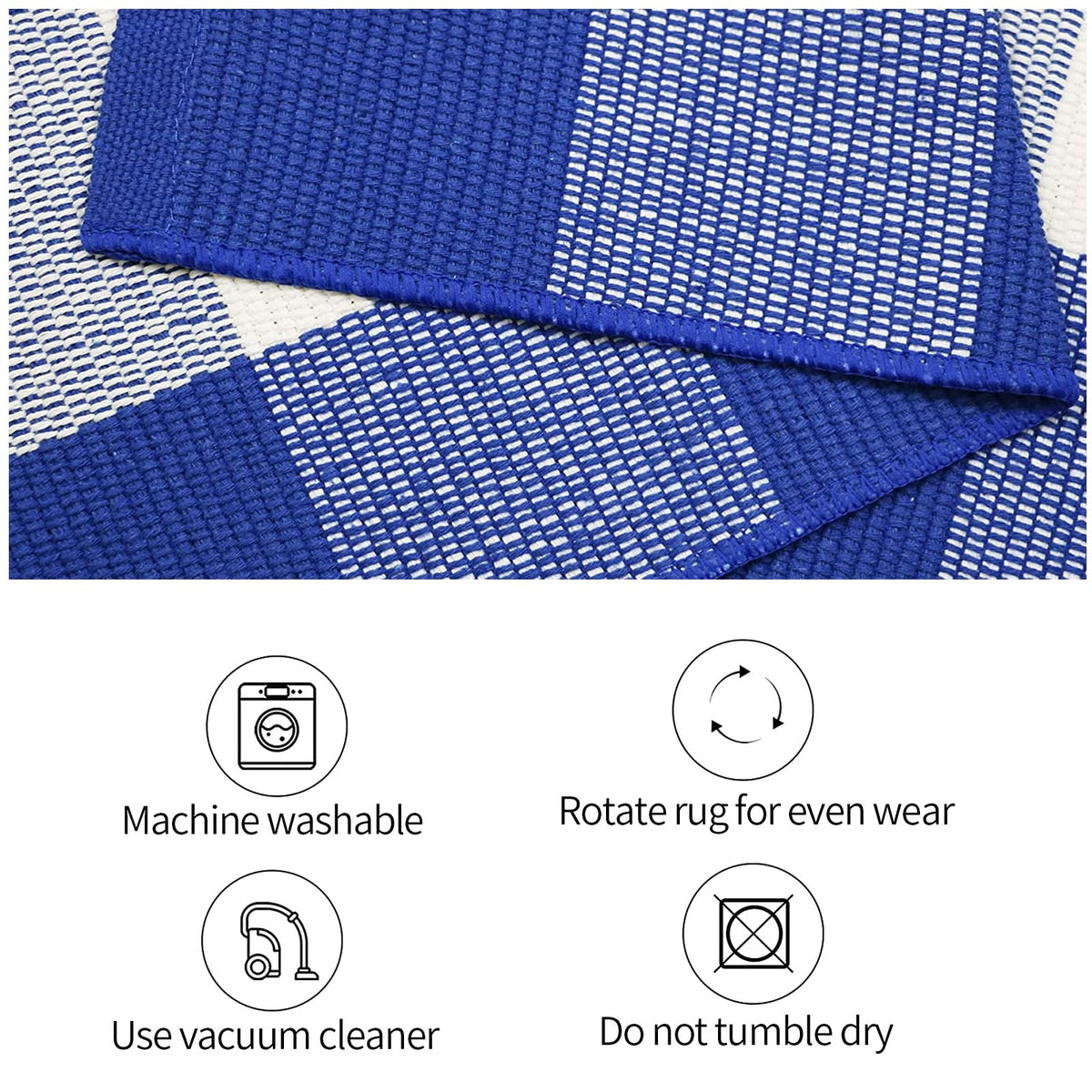 SEEKSEE outdoor-friendly entryway rug suits patios, porches, and sheltered spaces.
