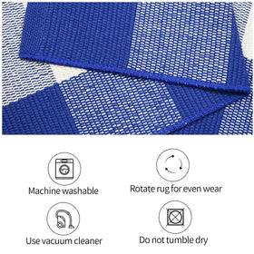 SEEKSEE outdoor-friendly entryway rug suits patios, porches, and sheltered spaces.