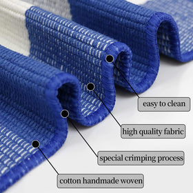 SEEKSEE versatile front-door mat works as a kitchen runner or hallway accent.