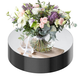 Seelenruhe round mirror centerpiece 12in ideal for table display and reflections