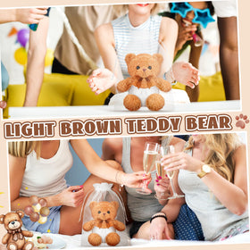 Seenelling 12 inch brown bear keepsake ready to be treasured after the shower