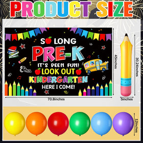 Seenelling ABC 123 balloon boxes add structured decor and classroom flair