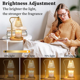 Seenlast dimmer control showing adjustable brightness for customized fragrance release.