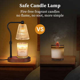 Seenlast decor-friendly warmer adds a warm glow to living spaces.