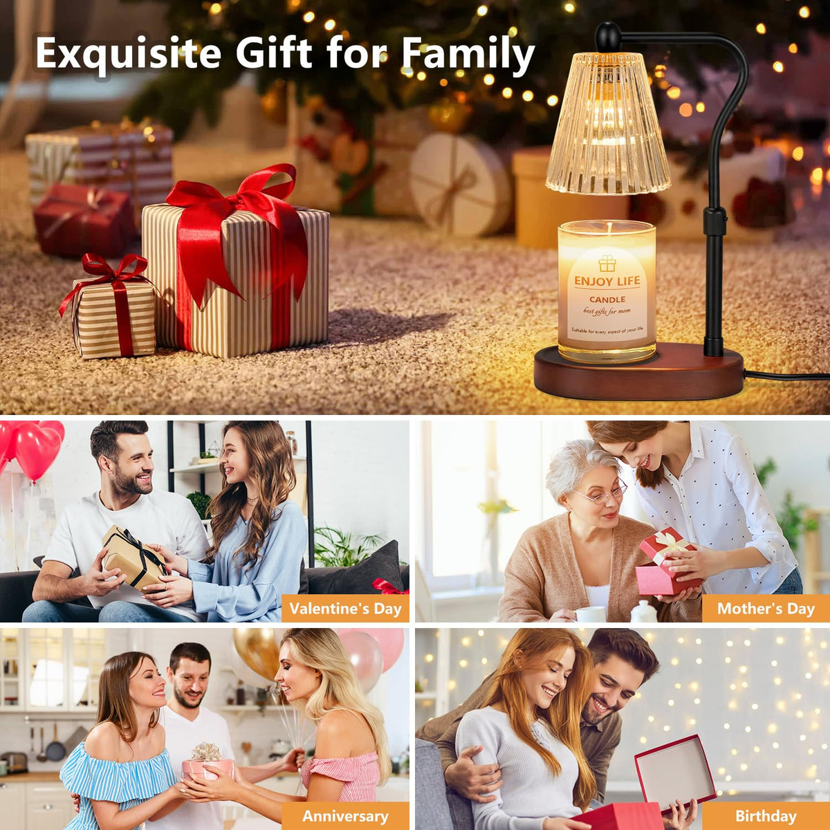 Seenlast gift-worthy warmer, ideal for Mother's Day and holidays.