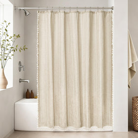 Seenus 72x72 inch curtain size fits standard tubs and showers