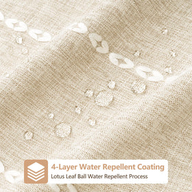 Seenus heavyweight 330GSM fabric close-up shows durable, luxury feel