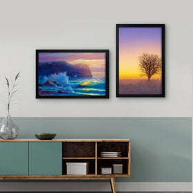 SESEAT engineered wood frame offers durable, lightweight decor
