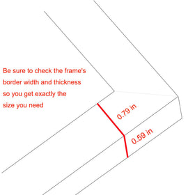 SESEAT 12x18 wall-vertical frame for portrait layouts