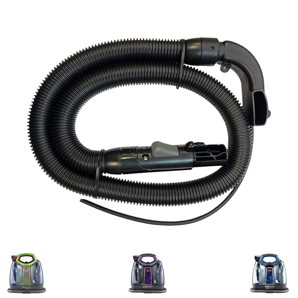 Selgo Bissell SpotClean hose end enables easy reach and efficient dust collection.