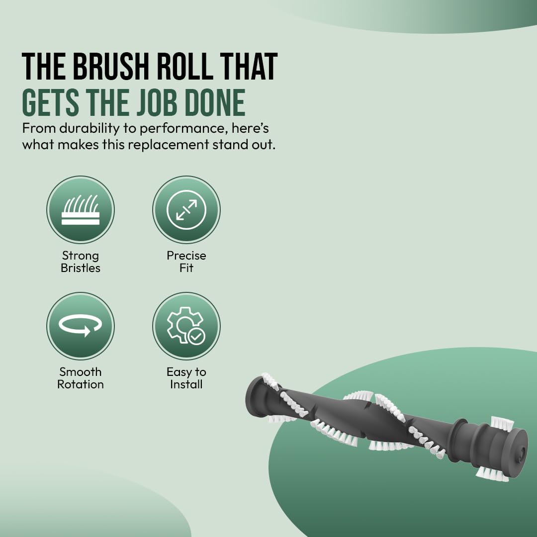 Selgo bristle close-up highlights durable design for daily vacuuming.