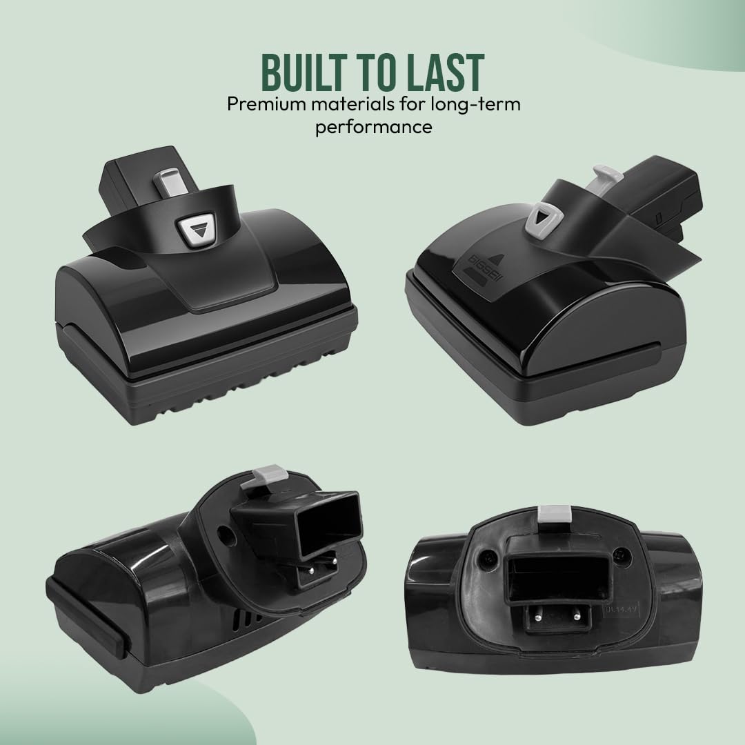 Selgo compact cleaning accessory reaches tight spaces like upholstery.