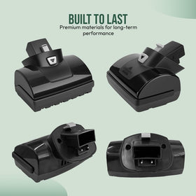 Selgo compact cleaning accessory reaches tight spaces like upholstery.