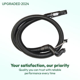 Selgo lift-off hose supports quick installation for Bissell 1565.