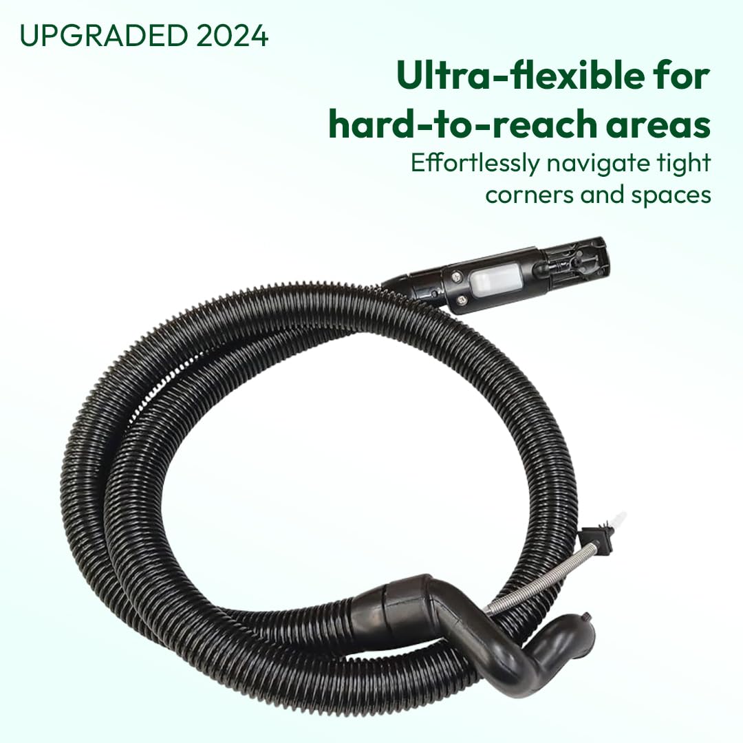 Selgo lift-off hose boosts maneuverability on Bissell 2891.