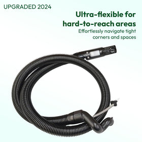 Selgo lift-off hose boosts maneuverability on Bissell 2891.