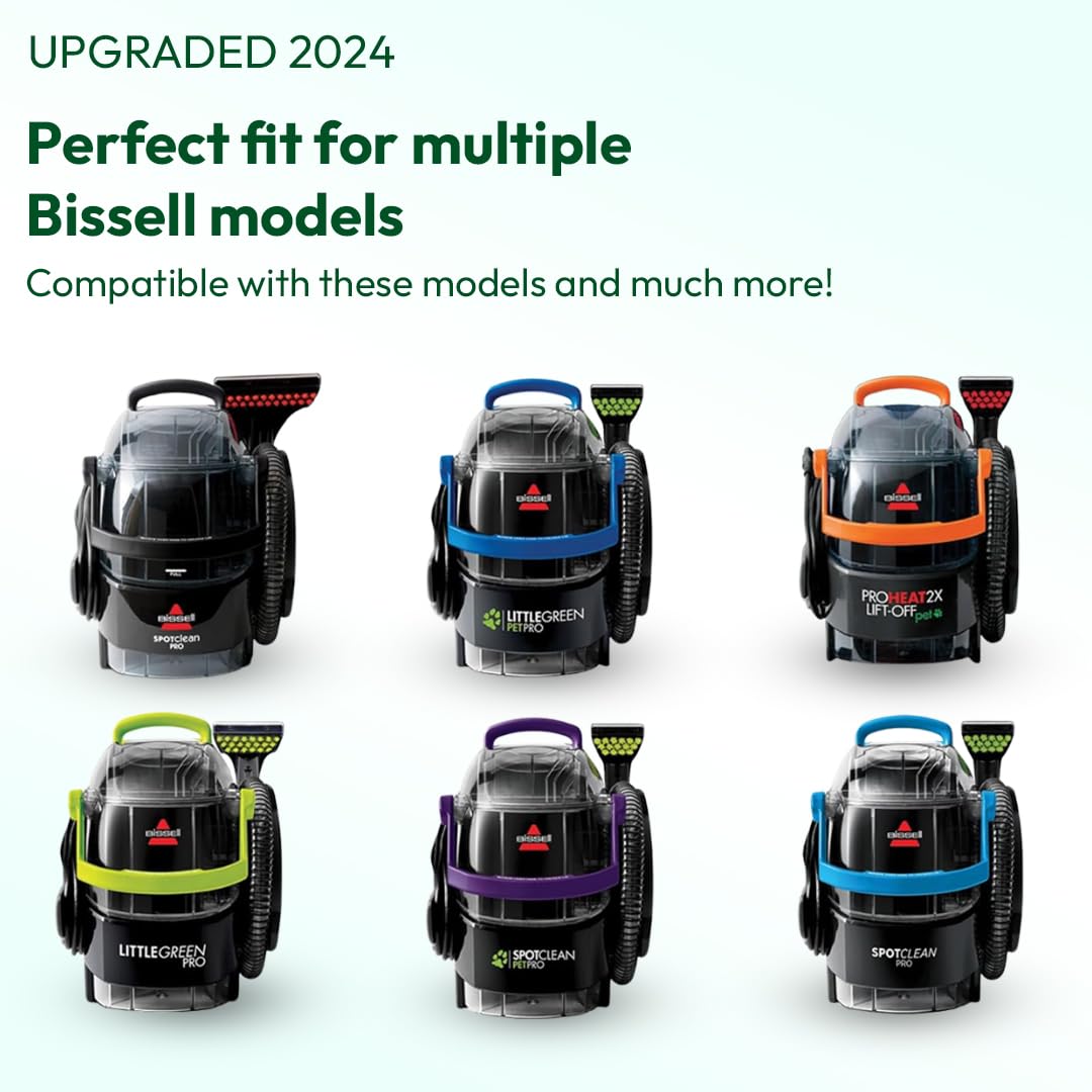 Selgo lift-off hose enables quick clog checks on Bissell 3194.