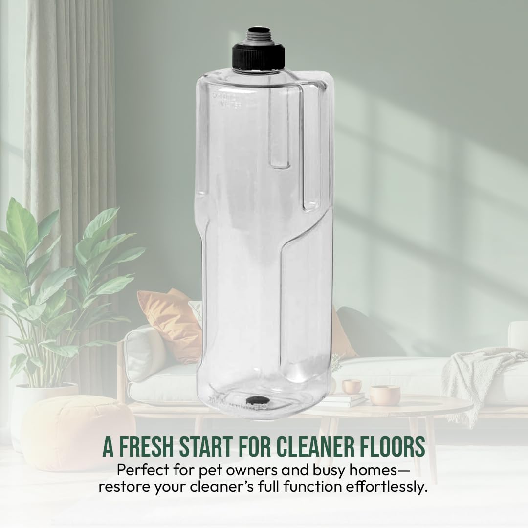 Selgo pet hair and odor management tank helps maintain fresh cleaning results.