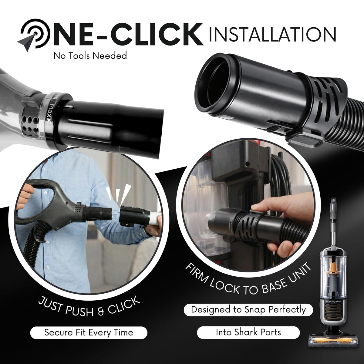Selgo hose handle for ZU102 promotes smooth operation and quick replacement.