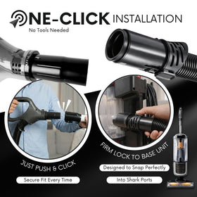 Selgo hose handle for ZU102 promotes smooth operation and quick replacement.