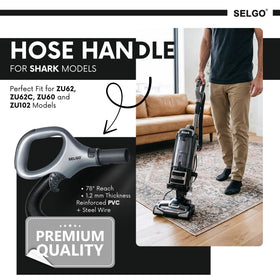 Selgo hose handle for ZU60 offers durable construction for long-lasting performance.