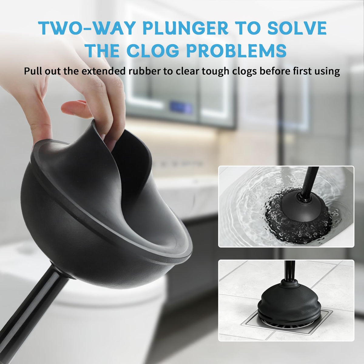 Sellemer nylon brush with curved head for thorough scrubbing.