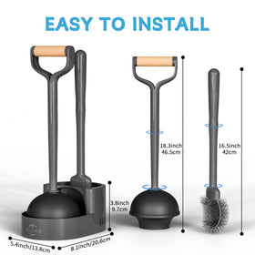 Sellemer ergonomic grip handles for comfortable, controlled cleaning