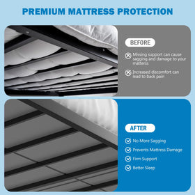Sellmazon Bunkie Board Full Size moisture-proof cover close-up demonstrates moisture resistance.