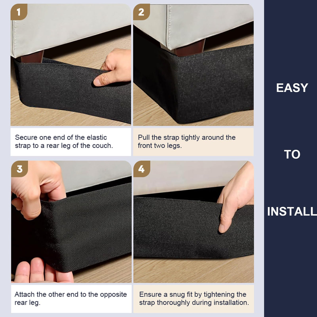 Sellmazon velcro-loop-fasteners close-up highlights secure installation