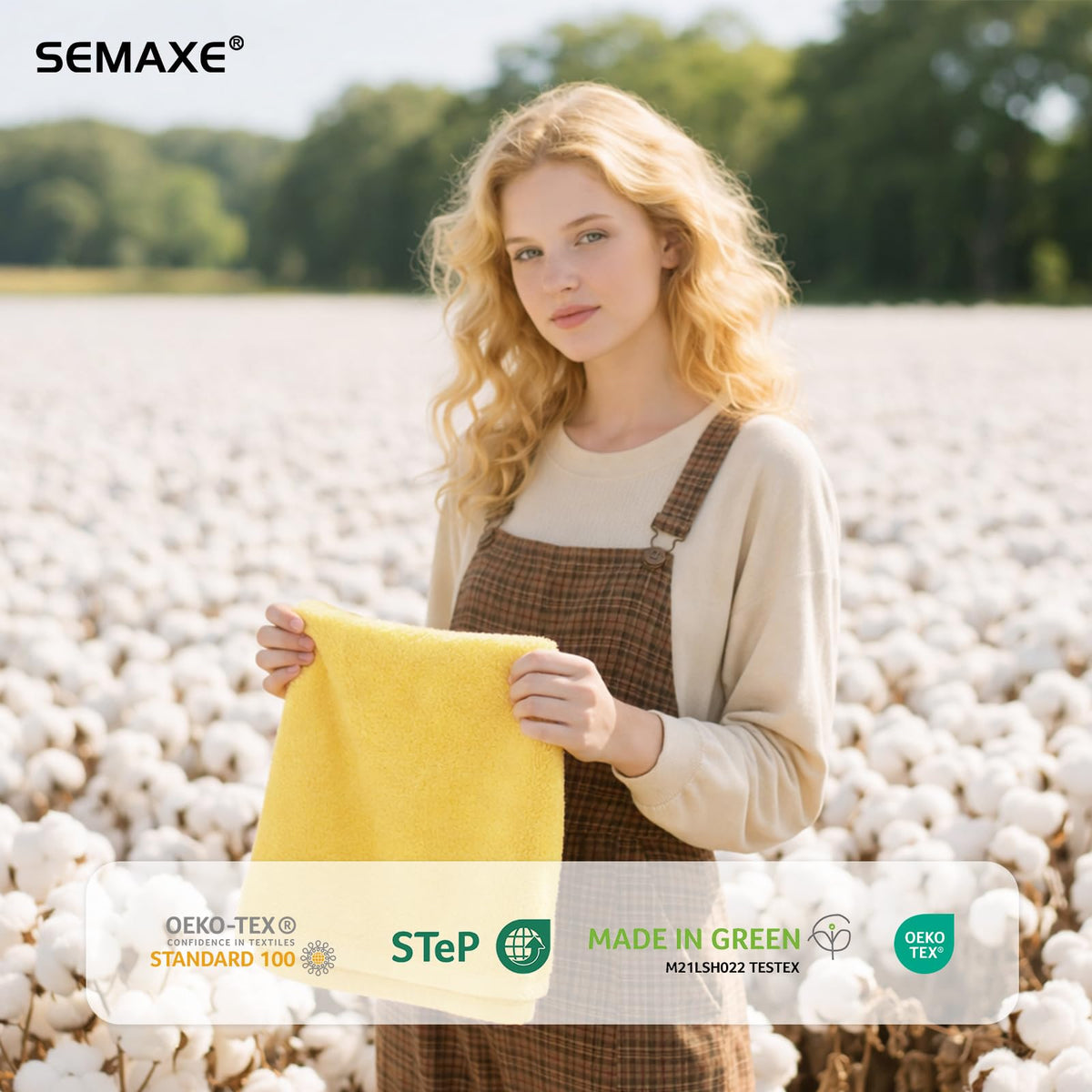 SEMAXE quick-dry towels helping reduce dampness after use