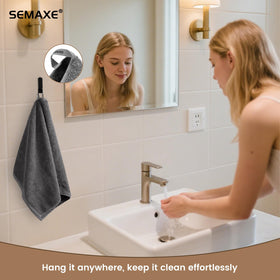 Vacuum-sealed packaging keeps SEMAXE towels fresh during shipping.