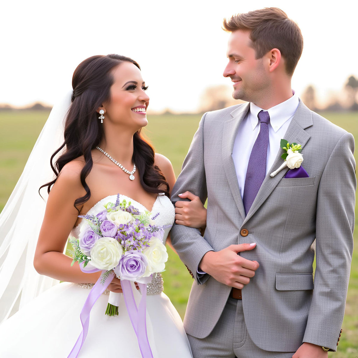 SEMONONIA Calla lilies bouquet adds refined bridal charm for photos.