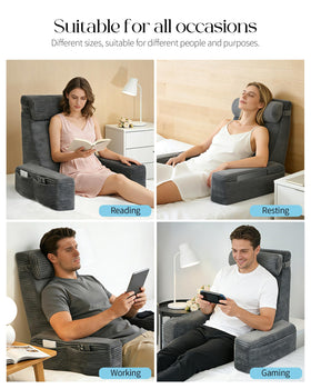 Seniny Reading Pillow highlights high resilience foam for lasting support