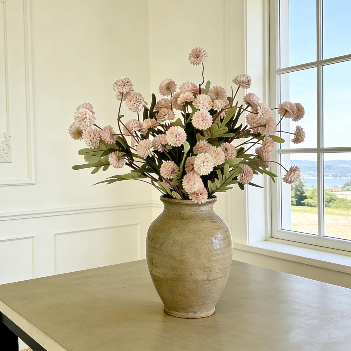 Senjie no-watering-required fake Kiku flowers for maintenance-free decor.
